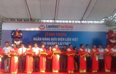 LienVietPostBank khai trương Chi nhánh Lai Châu