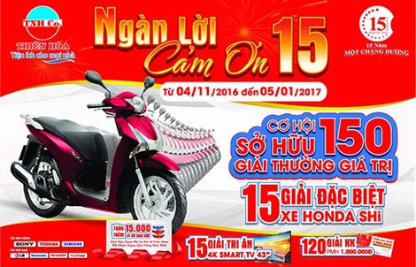 “Ngàn lời cảm ơn 15”