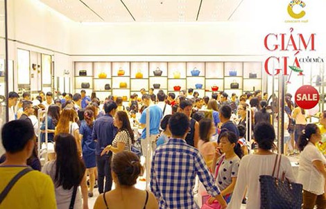 Sự kiện giảm giá cực hot tại Crescent Mall