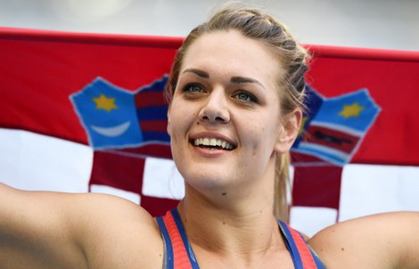 Bà nghị sĩ Croatia làm "tan chảy" Olympic Rio