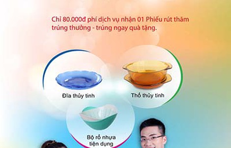 “Dịch vụ tận tay - Nhận ngay quà tặng” tại sacombank