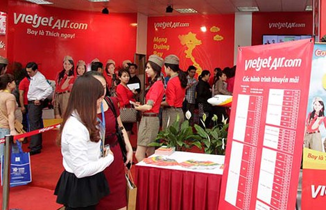 Vietjet mở đường bay Đài Nam