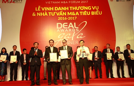 SonKim Land nhận giải thưởng thương vụ bất động sản tiêu biểu nhất Việt Nam 2016 - 2017