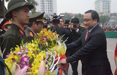3.500 thanh niên thủ đô lên đường nhập ngũ
