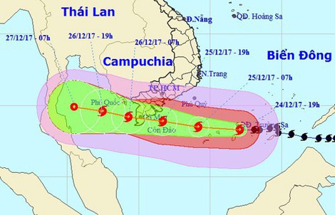 Ứng phó bão số 16: Chủ tịch UBND TP HCM yêu cầu không được chủ quan