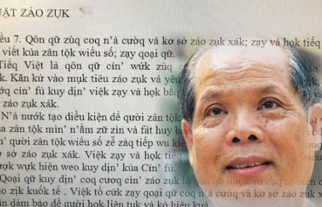 Đề xuất cải tiến Tiếng Việt là cái mới, sao vội "ném đá"?