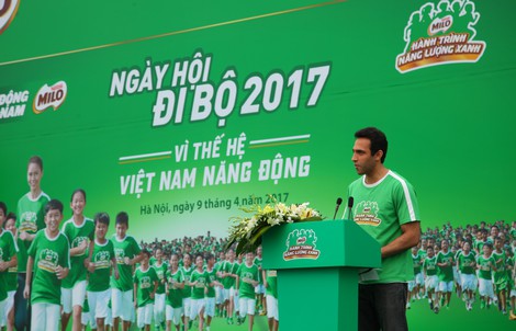 10.000 người dân Hà Nội hào hứng tham gia “MILO – Ngày hội đi bộ”