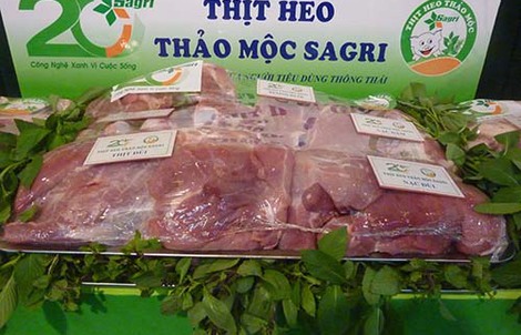 Heo thảo mộc Sagri đạt Top 100 sản phẩm vàng Việt Nam