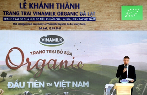 Vinamilk đánh dấu Việt Nam trên bản đồ organic Thế giới