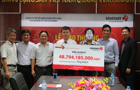 Mục kích người trúng Jackpot 48,7 tỉ đồng