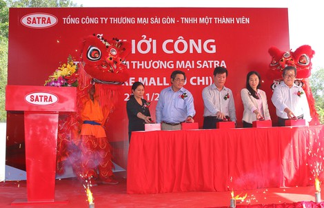 SATRA khởi công xây dựng Trung tâm Thương mại Satra tại Củ Chi