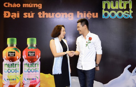 Nhãn hàng Nutriboost ra mắt đại sứ thương hiệu năm 2017