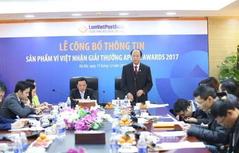 Ngân hàng Việt đầu tiên nhận giải APICTA 2017