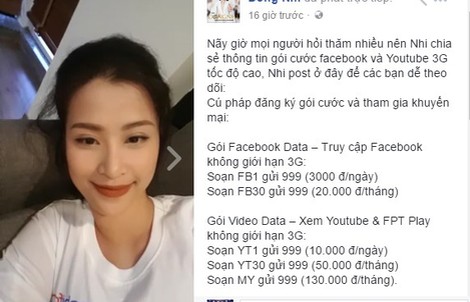 Sao Việt rủ nhau livestream khoe gói 4G MobiFone siêu mượt