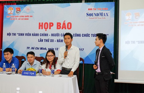 SoundMax tiếp tục tài trợ Hội thi Sinh viên hành chính - người CBCC tương lai 2017