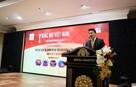 CEO Berjaya Nguyễn Hoài Nam muốn Việt Nam có mặt ở World Cup 2026