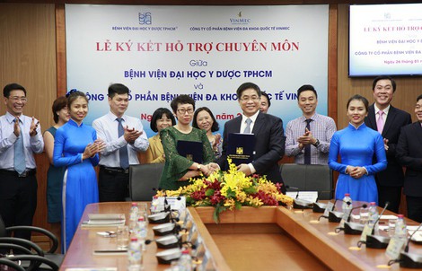 Bệnh viện Đại học Y dược TP HCM ký kết hợp tác với Bệnh viện Vinmec Nha Trang