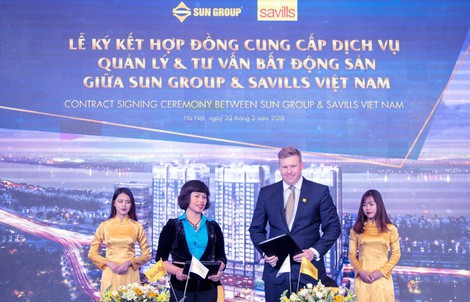 Sun Group và Savills Việt Nam hợp tác quản lý tổ hợp Sun Grand City Ancora Residence