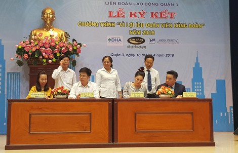 Phối hợp thực hiện chương trình "Vì lợi ích đoàn viên"