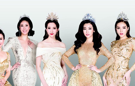 Hội tụ biểu tượng nhan sắc hoa hậu 30 năm qua