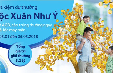 Gửi tiết kiệm trúng 1 lượng vàng