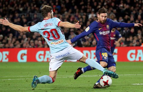 Thắng "5 sao" Celta Vigo, Barcelona vào tứ kết Cúp Nhà vua