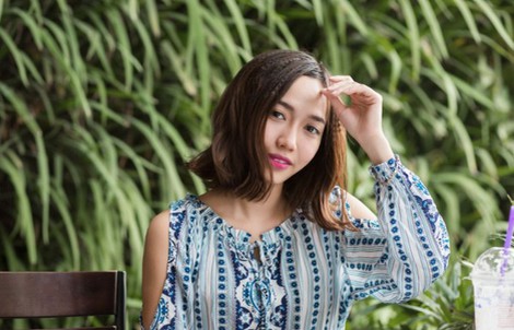Diệu Nhi khoái "làm" mẹ đơn thân