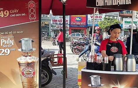 Đại gia cà phê đua nhau 'xuống đường'