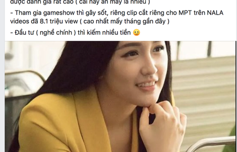 Giới đầu tư chứng khoán “phát sốt” vì Mai Phương Thúy