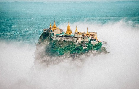 Những ngôi đền, chùa dát vàng, đính kim cương ở Myanmar