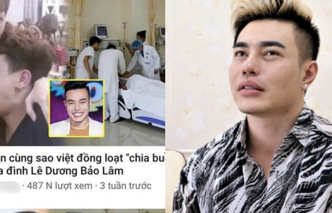 Lê Dương Bảo Lâm "hú hồn" khi hay tin mình qua đời