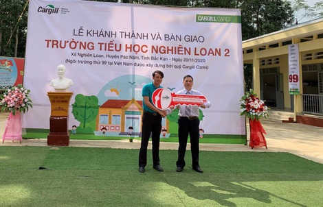 Quỹ Cargill Cares chuẩn bị bàn giao trường học thứ 100 cho Việt Nam