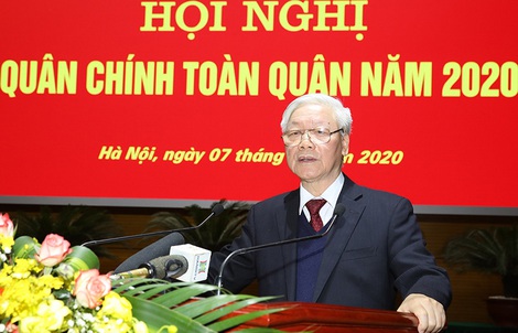 Tổng Bí thư, Chủ tịch nước: Quân đội tuyệt đối không được chủ quan, thỏa mãn