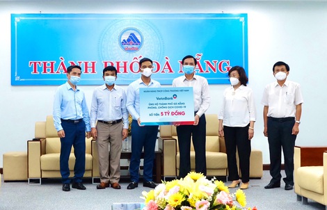 VietinBank ủng hộ Đà Nẵng, Quảng Nam 10 tỉ đồng chống dịch Covid-19