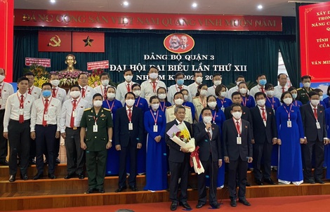 Ông Phạm Thành Kiên tái đắc cử Bí thư Quận ủy quận 3