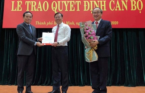 Bổ nhiệm ông Huỳnh Khắc Điệp giữ chức Chánh Văn phòng Thành ủy TP HCM