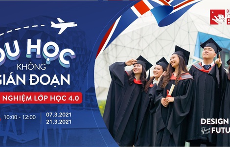 Cơ hội học tập với chương trình "Du học không gián đoạn" của BUV