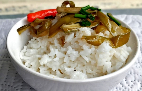 Cơm dưa ngày mưa lạnh