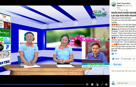 Đồng hành thanh niên khởi nghiệp qua các talkshow hấp dẫn