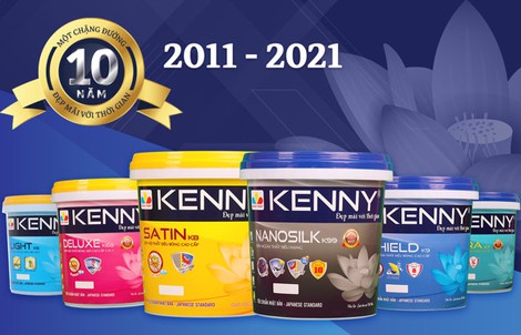 KENNY và hành trình 10 năm kiến tạo thương hiệu sơn nội địa chất lượng vượt trội