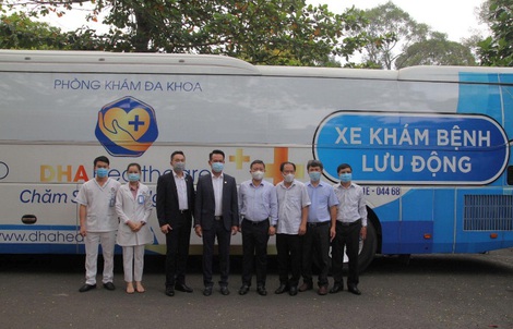 DHA Corporation ủng hộ TP Phan Thiết 2.000 kit xét nghiệm nhanh Covid-19