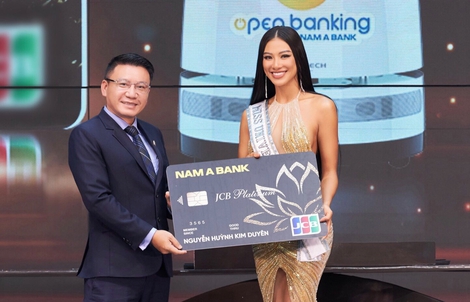 Nam A Bank đồng hành cùng Kim Duyên – đại diện Việt Nam tại đấu trường Miss Universe 2021