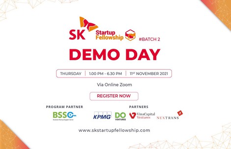 Top startup nổi bật của SK Startup Fellowship 2021 sẵn sàng “bùng nổ” tại Demo Day