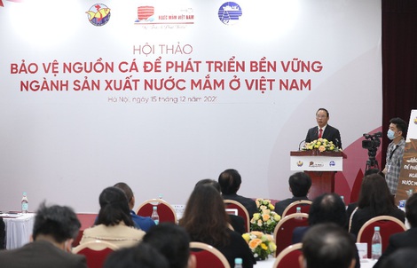 Hội thảo “Bảo vệ nguồn cá để phát triển bền vững ngành sản xuất nước mắm ở Việt Nam”