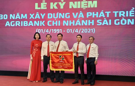 Agribank chi nhánh Sài Gòn tổ chức Lễ kỷ niệm 30 năm thành lập