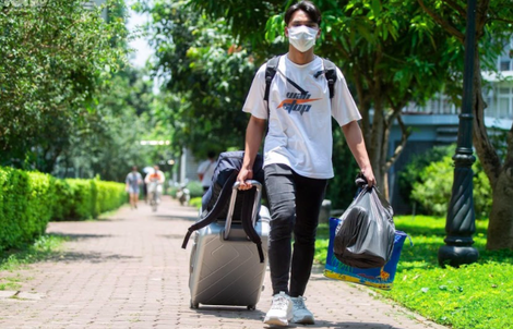 Sinh viên nhường phòng ký túc xá làm nơi cách ly Covid-19