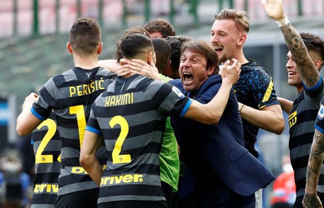 Inter Milan soán ngôi vương Serie A của Juventus
