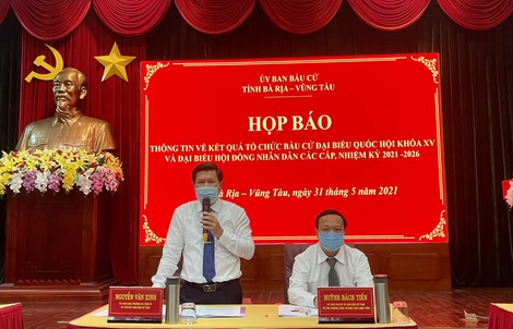 Danh sách 52 người trúng cử đại biểu HĐND tỉnh Bà Rịa - Vũng Tàu nhiệm kỳ 2021-2026