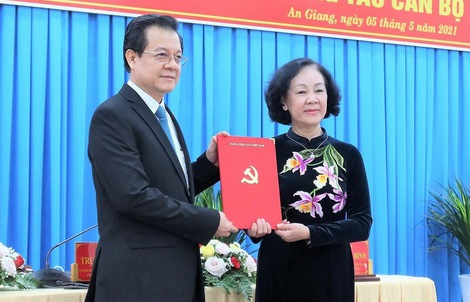 Phó Chánh án TAND Tối cao giữ chức Bí thư Tỉnh ủy An Giang