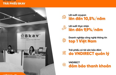 Bkav phát hành trái phiếu cho nhà đầu tư chuyên nghiệp
